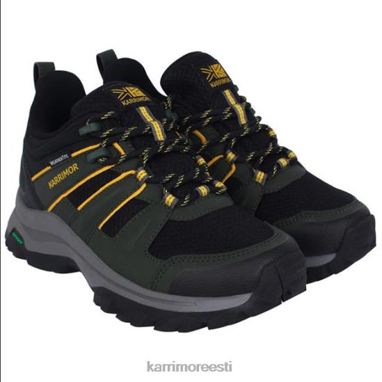 unisex Karrimor khaki/sinep käimisjalatsid jalatsid 4ZHPN284