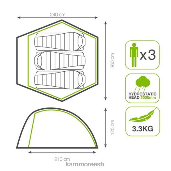 unisex Karrimor roheline panter 3 tnt 33 kogumine 4ZHPN303