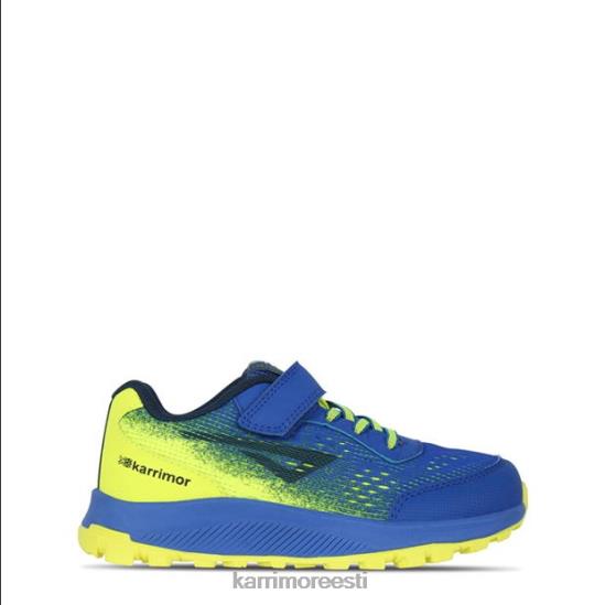 poisid Karrimor sinine/laim tempo rajajooksu treenerid jalatsid 4ZHPN280