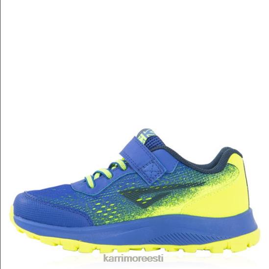 poisid Karrimor sinine/laim tempo rajajooksu treenerid jalatsid 4ZHPN280
