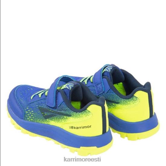 poisid Karrimor sinine/laim tempo rajajooksu treenerid jalatsid 4ZHPN280