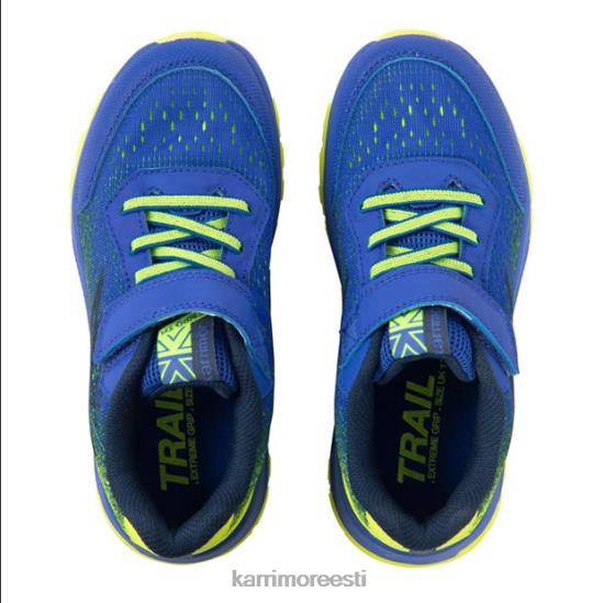poisid Karrimor sinine/laim tempo rajajooksu treenerid jalatsid 4ZHPN280