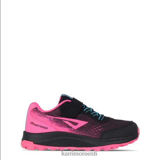tüdrukud Karrimor must/roosa tempo tr 8 treenerid jalatsid 4ZHPN281
