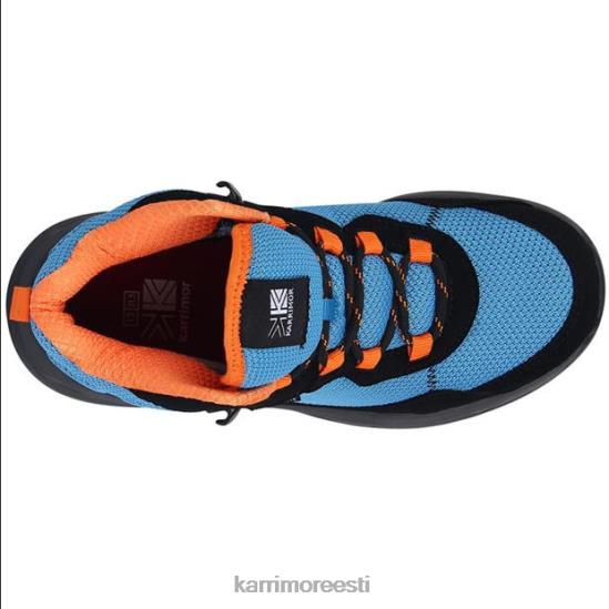 lapsed Karrimor sinine/oranž verdi mid kõndimissaapad jalatsid 4ZHPN285