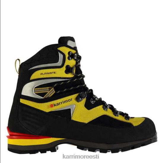 mehed Karrimor must/kollane alpiniste mäesaapad jalatsid 4ZHPN68