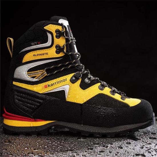 mehed Karrimor must/kollane alpiniste mäesaapad jalatsid 4ZHPN68