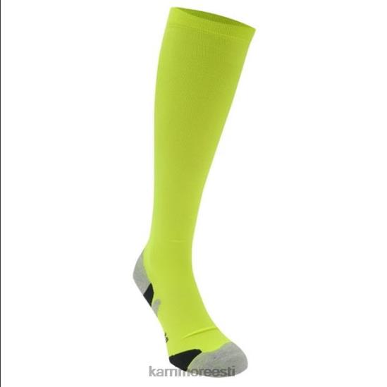 mehed Karrimor fluo kollane kompressioonjooksusokid tarvikud 4ZHPN39