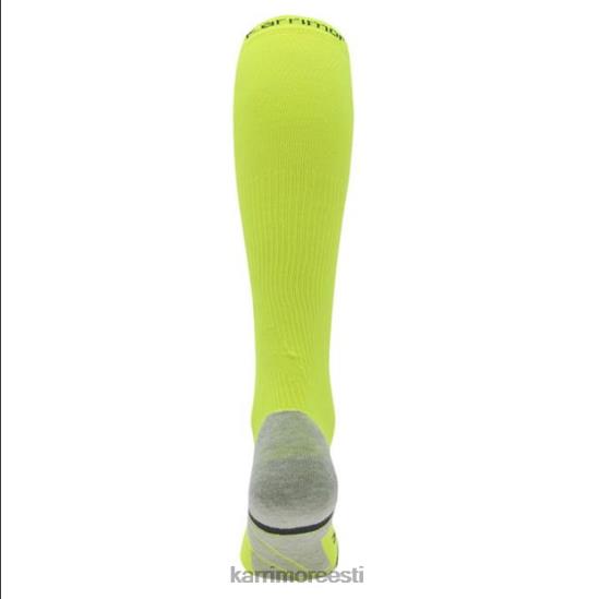 mehed Karrimor fluo kollane kompressioonjooksusokid tarvikud 4ZHPN39