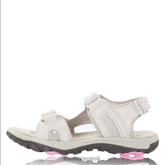 naised Karrimor beež/roosa antibes nahast sandaalid jalatsid 4ZHPN110