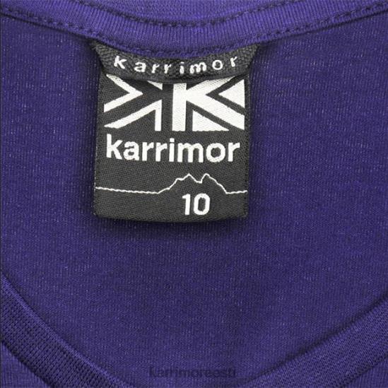 naised Karrimor indigo graafiline t-särk Riietus 4ZHPN186